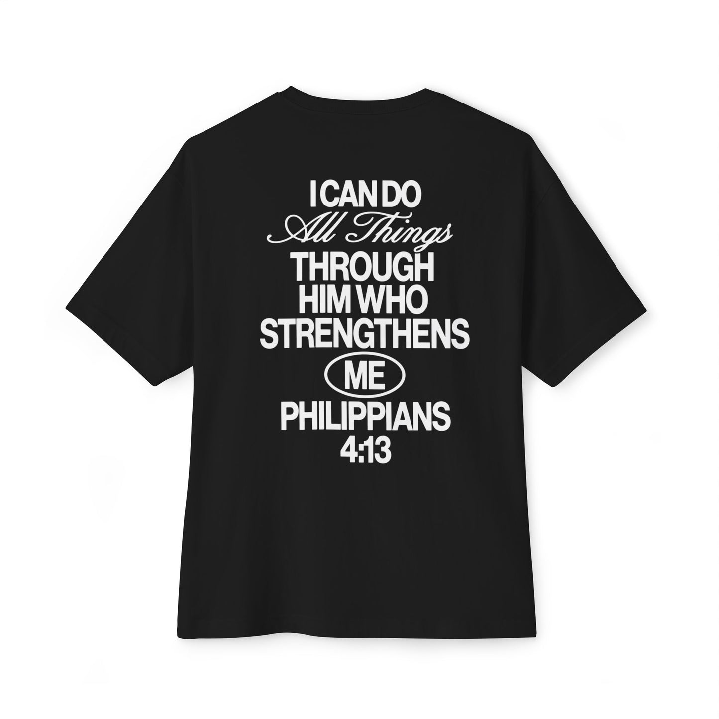 Prosperita Statement Tee – Black Core Drop
